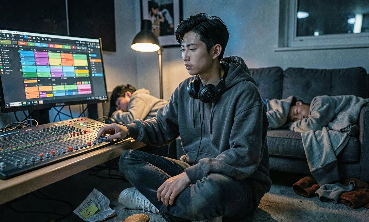 Bang Chan's beat production