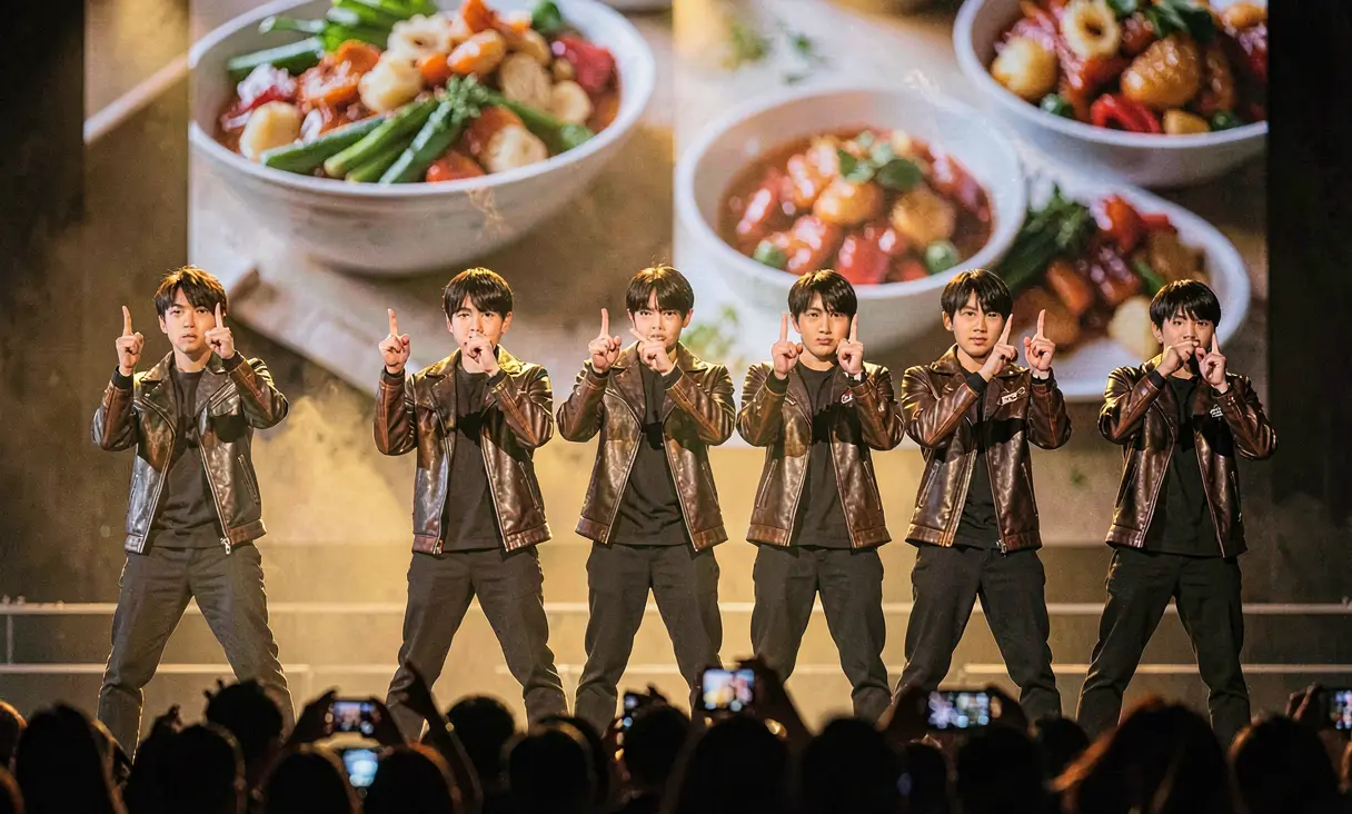 God's Menu hand gestures